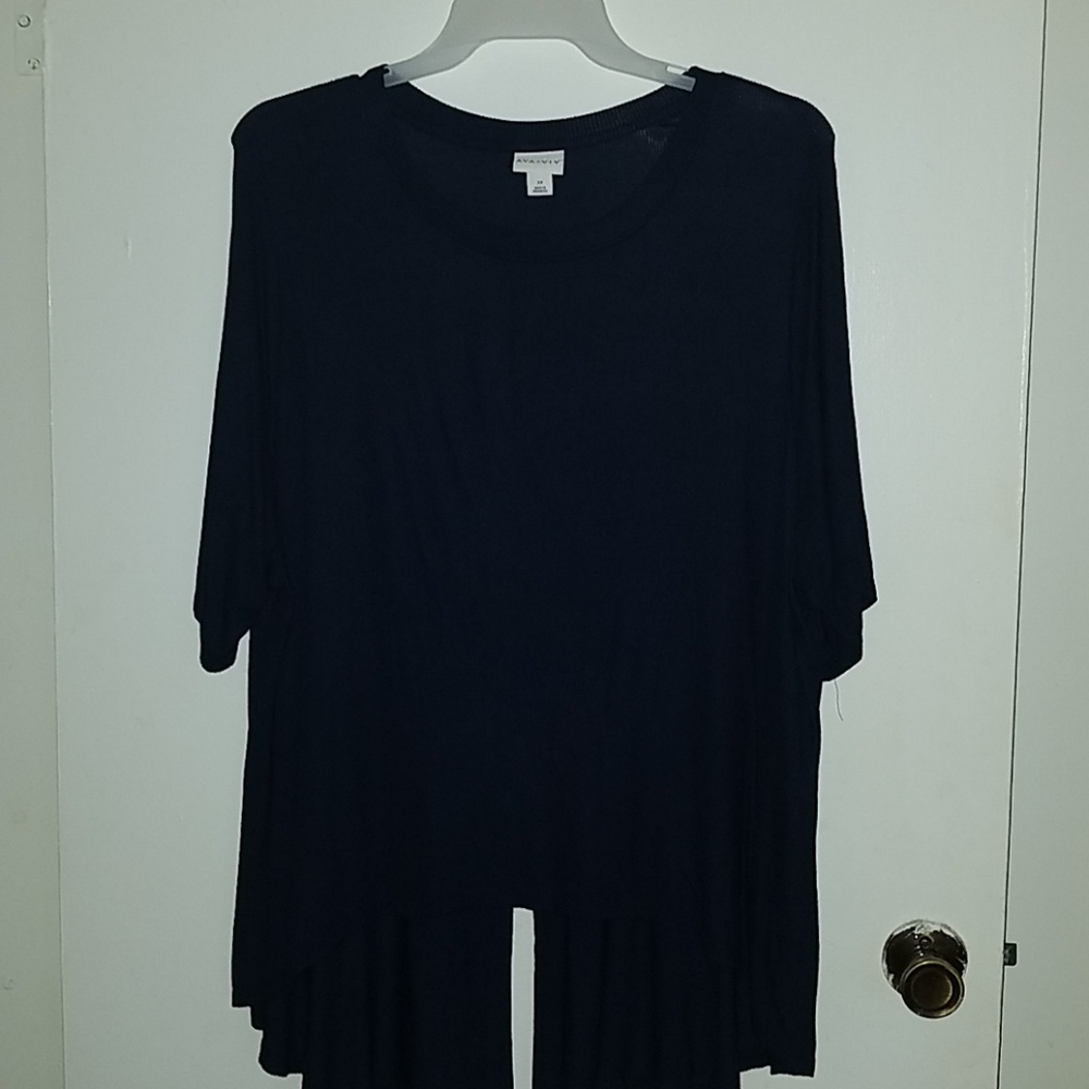 Split back high low tunic